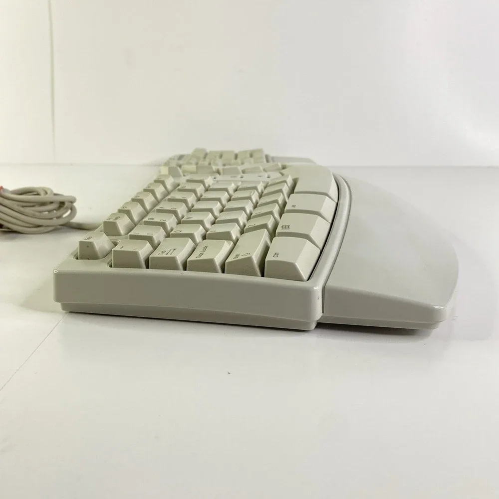 Microsoft Keyboard Elite X03-51763 Natural PS2 USB Wired Ergonomic With Manual